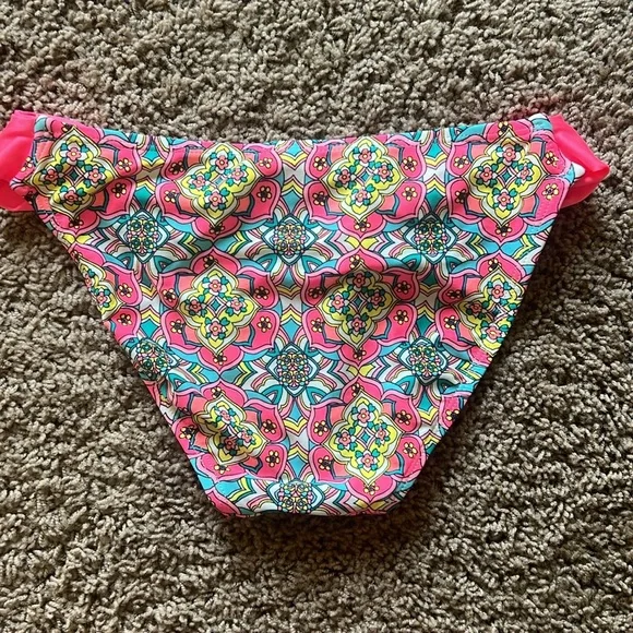 Arizona Jean Company Women’s Strapless Floral Tankini Size Small - Picture 3 of 10